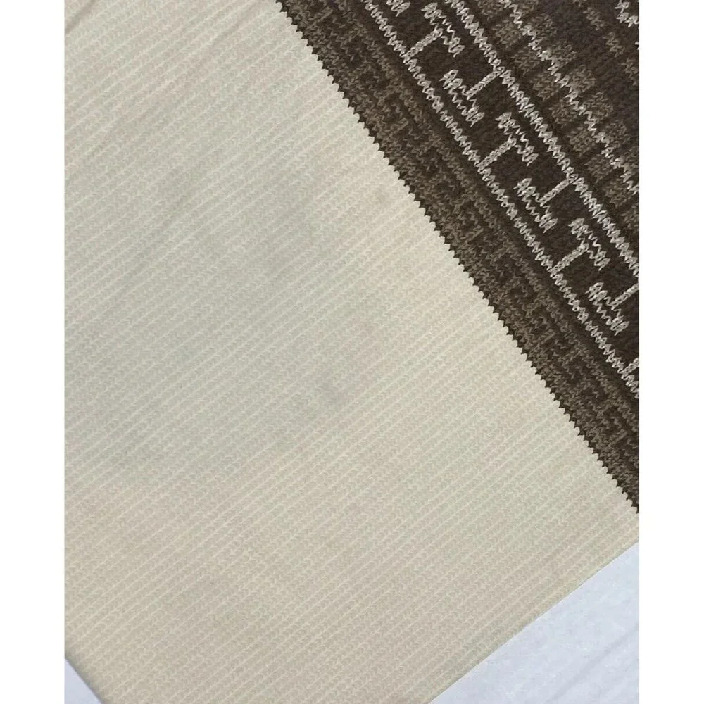 2 Vintage Ralph Lauren Nazomi Peak Pillowcases King Cotton Brown Rare Print